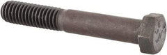 Made in USA - 3/8-16 Thread, 2-1/2" Length Under Head, Alloy Steel Hex Head Bolt - Uncoated, UNC Thread, ASTM A193, Grade B7 - Caliber Tooling