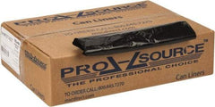 PRO-SOURCE - 1.35 mil Thick, Heavy-Duty Trash Bags - 33" Wide x 40" High, Black - Caliber Tooling