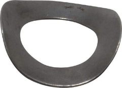 Gardner Spring - 1/4" Bolt, 0.265" ID, Grade 1074 Steel, Curved Disc Spring - 0.49" OD, 0.091" High, 0.008" Thick - Caliber Tooling