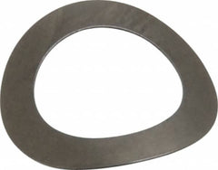 Gardner Spring - 1/4" Bolt, 0.269" ID, Grade 301 Stainless Steel, Curved Disc Spring - 0.423" OD, 0.07" High, 0.007" Thick - Caliber Tooling