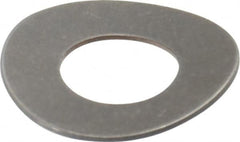 Gardner Spring - 1/4" Bolt, 0.265" ID, Grade 301 Stainless Steel, Curved Disc Spring - 0.551" OD, 0.052" High, 0.019" Thick - Caliber Tooling