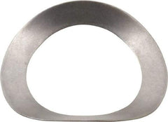 Gardner Spring - 1/2" Bolt, 17/32" ID, Grade 301 Stainless Steel, Curved Disc Spring - 0.795" OD, 0.129" High, 0.011" Thick - Caliber Tooling