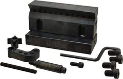 Snap Jaws - 6" Wide x 1-1/8" High x 1/8" Thick, V-Groove Vise Jaw - Steel, Fixed Jaw, Compatible with 6" Vises - Caliber Tooling