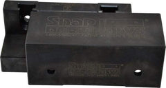 Snap Jaws - 6" Wide x 2-1/2" High x 2-1/2" Thick, Step Vise Jaw - Soft, Steel, Fixed Jaw, Compatible with 6" Vises - Caliber Tooling