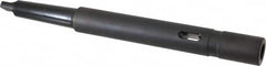 Collis Tool - MT2 Inside Morse Taper, MT3 Outside Morse Taper, Extension Morse Taper to Morse Taper - 12-5/16" OAL, Steel - Exact Industrial Supply