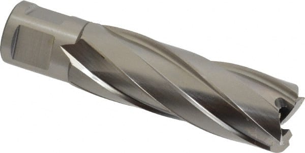 Hougen - 0.8268" Cutter Diam x 50mm Deep High Speed Steel Annular Cutter - Caliber Tooling