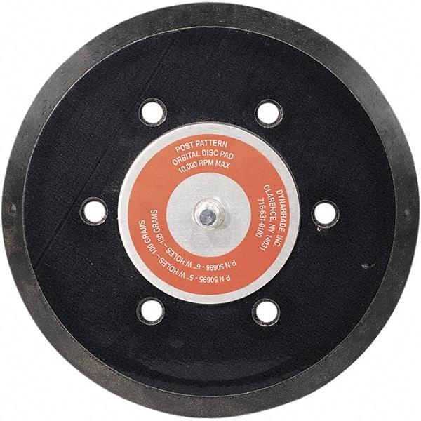 Dynabrade - 6" Diam Adhesive/PSA Disc Backing Pad - Medium Density, 13,000 RPM - Caliber Tooling