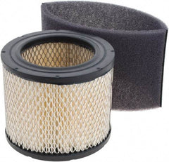 Gast - Air Compressor Filter Element - 4-3/4" High, 3-5/8" ID x 6-5/8" OD, Use with Gast AJ126D Inlet Filter - Caliber Tooling