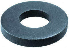 Gibraltar - M22 Screw, Steel Standard Flat Washer - 23mm ID x 50mm OD, 8mm Thick, Black Phosphate Finish - Caliber Tooling