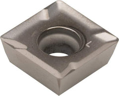 Kennametal - SDCT43 LE Grade KC410M Carbide Milling Insert - TiB2 Finish, 3/16" Thick, 1/2" Inscribed Circle, 0.8mm Corner Radius - Caliber Tooling