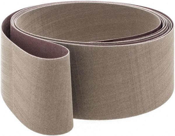 3M - 2" Wide x 132" OAL, 45 Trizact Grit, Aluminum Oxide Abrasive Belt - Aluminum Oxide, Extra Fine, Coated, JE Weighted Cloth Backing, Series 307EA - Caliber Tooling