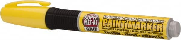 Super Met-Al - Yellow Paint Marker - Oil Based Paint - Caliber Tooling