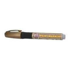 Super Met-Al - Metallic Gold Paint Marker - Oil Based Paint - Caliber Tooling