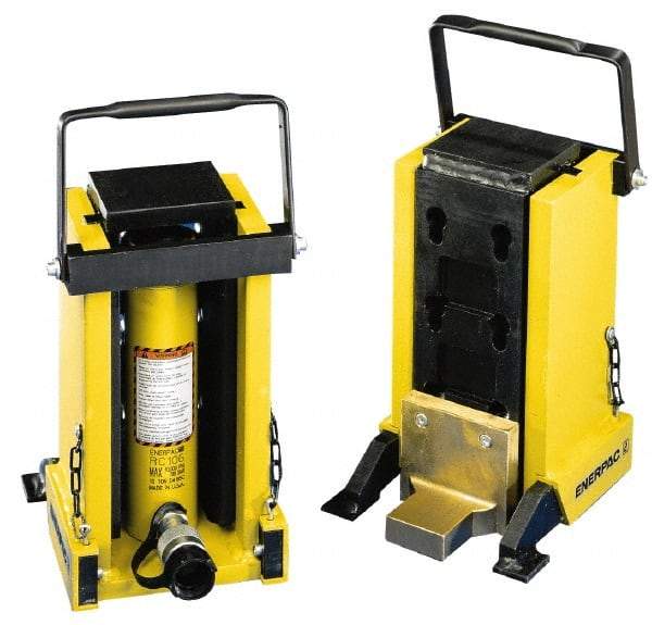 Enerpac - 20 Ton, 6.18" Stroke, 32 Cu In Oil Capacity, Portable Hydraulic Machine Lift Cylinder - 32 Cu In Oil Capacity - Caliber Tooling