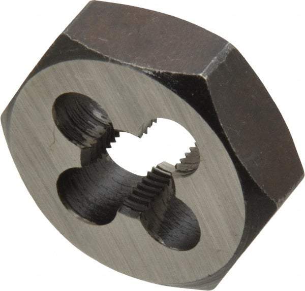 Interstate - 1/8-27 NPT Thread, Hex Pipe Die - Carbon Steel - Exact Industrial Supply