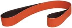 3M - 2" Wide x 60" OAL, 36 Grit, Ceramic Abrasive Belt - Ceramic, Very Coarse, Coated, YF Weighted Cloth Backing, Wet/Dry, Series 984F - Caliber Tooling