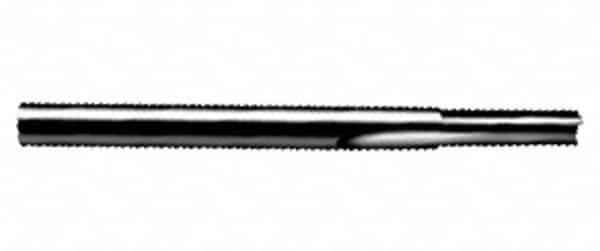 Onsrud - 7/16" Diam, 1/2" Shank Diam, 1" Length of Cut, 1 Flute Single Edge Straight Router Bit - 3" Overall Length, Right Hand Cut, Solid Carbide - Caliber Tooling