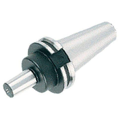 Iscar - CAT50 Outside Taper, JT3 Inside Taper, CAT to Jacobs Taper Adapter - 1.656" Projection, 2.752" Nose Diam - Exact Industrial Supply