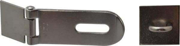 Sugatsune - 5" Long x 1-1/2" Wide, Weld-on Hasp - Stainless Steel - Caliber Tooling