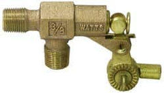 Watts - 3/8" Pipe, Bronze, Mechanical Float Valve - 125 psi, MPT x MPT End Connections - Caliber Tooling