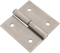 Made in USA - 2-1/2" Long x 2-1/2" Wide x 0.093" Thick, Slip Joint Hinge - Steel - Caliber Tooling