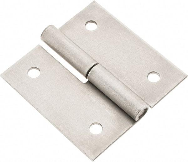 Made in USA - 3" Long x 3" Wide x 0.093" Thick, Slip Joint Hinge - Steel - Caliber Tooling