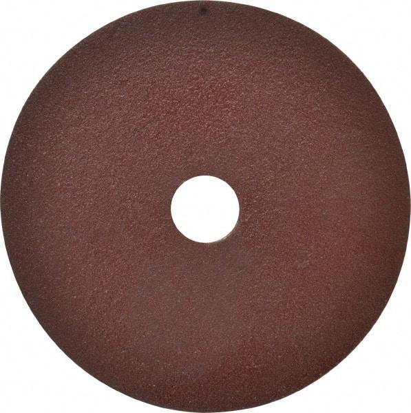 Tru-Maxx - 4" Diam 5/8" Hole 100 Grit Fiber Disc - Fine Grade, Aluminum Oxide, 13,000 Max RPM - Caliber Tooling