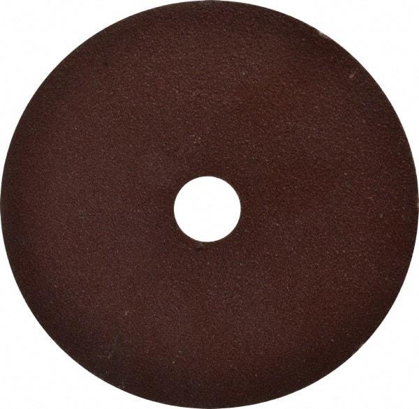 Tru-Maxx - 4" Diam 5/8" Hole 120 Grit Fiber Disc - Fine Grade, Aluminum Oxide, 13,000 Max RPM - Caliber Tooling