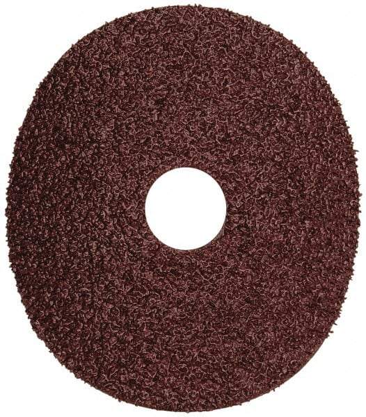 Tru-Maxx - 4-1/2" Diam 7/8" Hole 24 Grit Fiber Disc - Very Coarse Grade, Aluminum Oxide, 13,000 Max RPM - Caliber Tooling