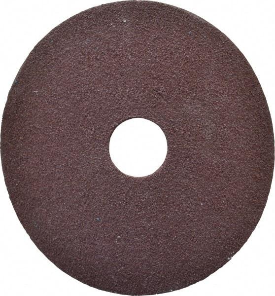 Tru-Maxx - 4-1/2" Diam 7/8" Hole 100 Grit Fiber Disc - Fine Grade, Aluminum Oxide, 13,000 Max RPM - Caliber Tooling