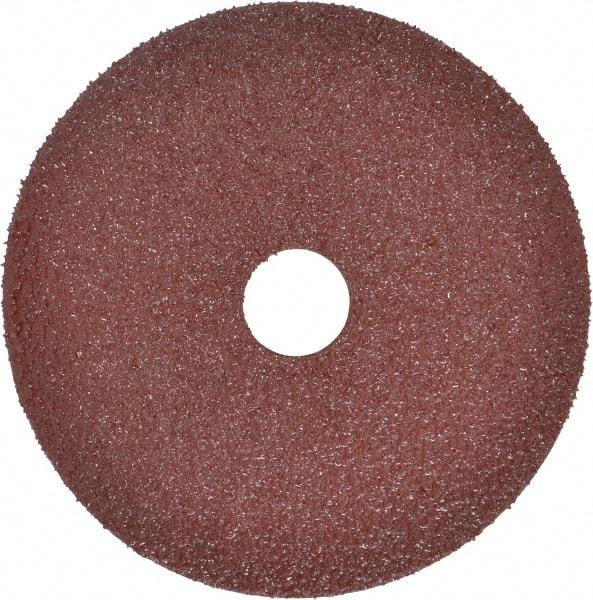 Tru-Maxx - 5" Diam 7/8" Hole 36 Grit Fiber Disc - Very Coarse Grade, Aluminum Oxide, 13,000 Max RPM - Caliber Tooling