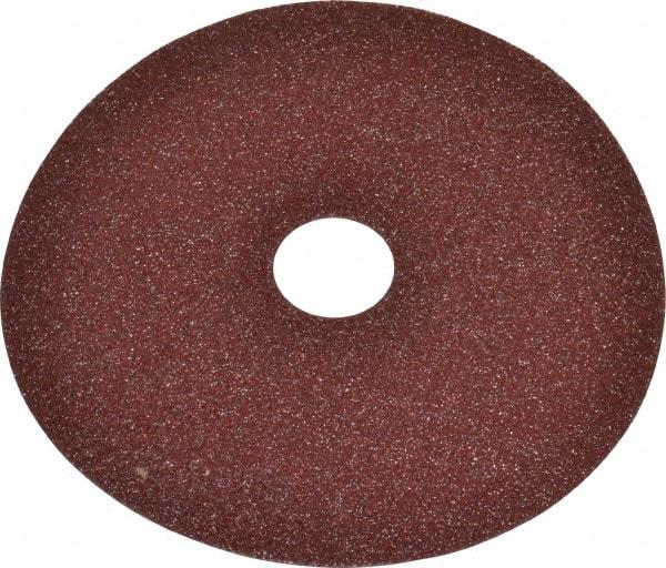 Tru-Maxx - 5" Diam 7/8" Hole 50 Grit Fiber Disc - Coarse Grade, Aluminum Oxide, 13,000 Max RPM - Caliber Tooling