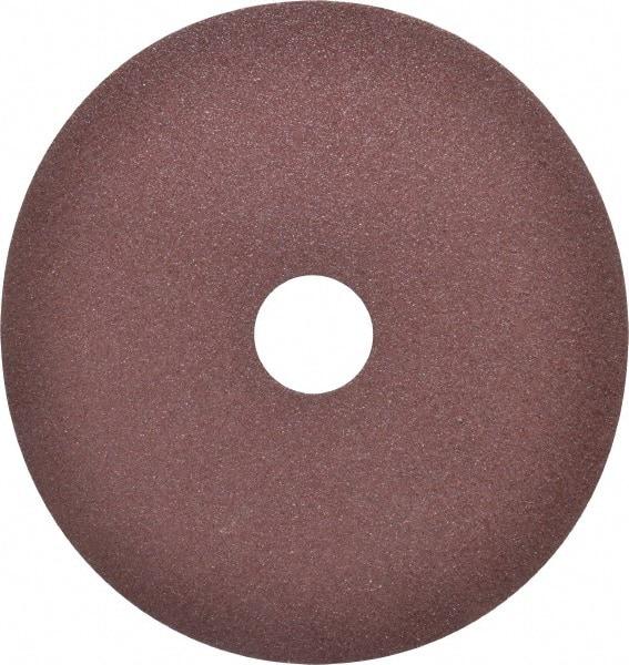 Tru-Maxx - 5" Diam 7/8" Hole 80 Grit Fiber Disc - Medium Grade, Aluminum Oxide, 13,000 Max RPM - Caliber Tooling