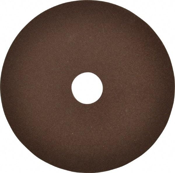 Tru-Maxx - 5" Diam 7/8" Hole 120 Grit Fiber Disc - Fine Grade, Aluminum Oxide, 13,000 Max RPM - Caliber Tooling