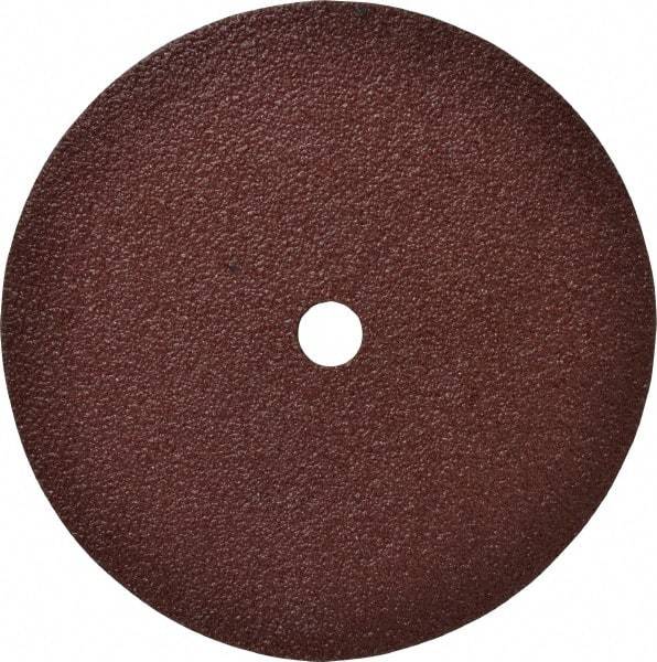 Tru-Maxx - 9-1/8" Diam 7/8" Hole 24 Grit Fiber Disc - Very Coarse Grade, Aluminum Oxide, 8,000 Max RPM - Caliber Tooling