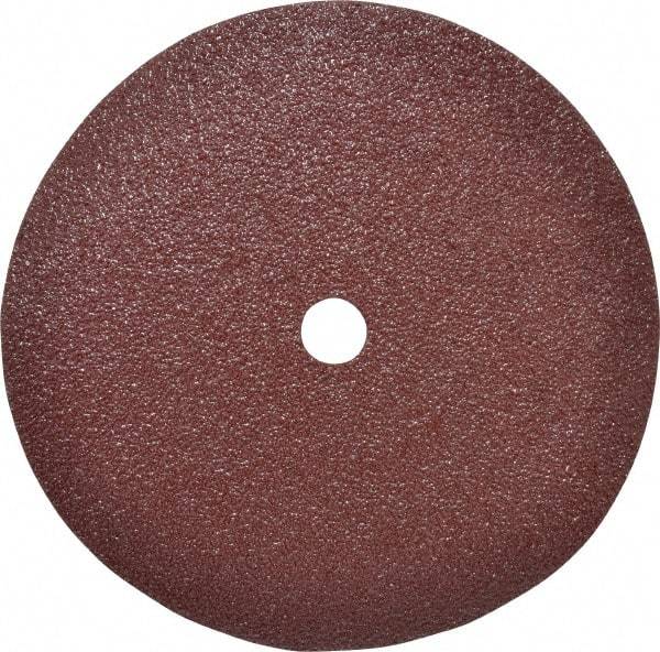 Tru-Maxx - 9-1/8" Diam 7/8" Hole 36 Grit Fiber Disc - Very Coarse Grade, Aluminum Oxide, 8,000 Max RPM - Caliber Tooling