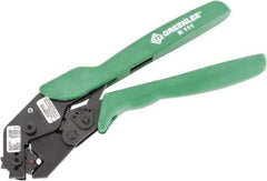 Greenlee - 10" OAL Copper Connector Crimper - Crimps Copper Connectors Style - Caliber Tooling