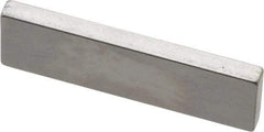 Mitutoyo - 0.101" Rectangular Steel Gage Block - Accuracy Grade AS-1, Includes Certificate of Inspection - Caliber Tooling