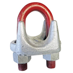 Crosby - Wire Rope Hardware & Accessories; Type: Fist Grip Clip ; For Rope Diameter: 3/8 (Inch); Type: Fist Grip Clip - Exact Industrial Supply