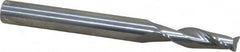 OSG - 7/32", 2 Flute, Single End, Solid Carbide, 0.02" Corner Radius End Mill - 2-1/2" OAL, 30° Helix, Right Hand Flute, 3/4" LOC, Right Hand Cut - Caliber Tooling