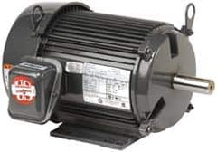 US Motors - 1/4 hp, Totally Enclosed Fan Cooled, No Thermal Protection, 1,140 RPM, 208-230/460 Volt, 60 Hz, Polyphase Motor - Size 56 Frame, Rigid Mount, 1 Speed, Ball Bearings, 1.4-1.5/0.76 Full Load Amps, B Class Insulation - Caliber Tooling