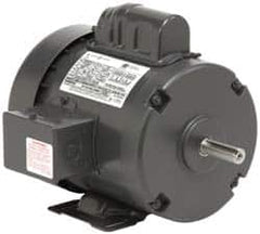 US Motors - 1/3 hp, TENV Enclosure, Auto Thermal Protection, 1,725 RPM, 115/230 Volt, 60 Hz, Industrial Electric AC/DC Motor - Size 56 Frame, Rigid Mount, 1 Speed, Ball Bearings, 3.8/1.9 Full Load Amps, B Class Insulation, Reversible - Caliber Tooling