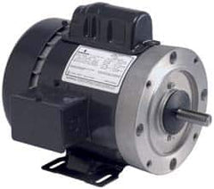 US Motors - 1.5 hp, Totally Enclosed Fan Cooled, No Thermal Protection, 1,725 RPM, 115/208-230 Volt, 60 Hz, Cap Start-Cap Run Motor - Size 56HC Frame, C-Face Mount, 1 Speed, Ball Bearings, 14.4/8.0-7.2 Full Load Amps, B Class Insulation - Caliber Tooling