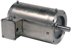 US Motors - 3/4 hp, TEFC Enclosure, No Thermal Protection, 1,750 RPM, 208-230/460 Volt, 60 Hz, Three Phase Energy Efficient Motor - Size 56C Frame, C-Face Mount, 1 Speed, Ball Bearings, 2.4-2.4/1.2 Full Load Amps, F Class Insulation, Reversible - Caliber Tooling