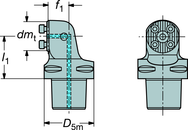 C457040RF ADAPTER - Caliber Tooling