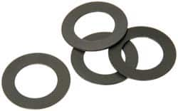 Made in USA - #3 Screw, Nylon Standard Flat Washer - 0.108" ID x 0.247" OD, 0.031" Thick - Caliber Tooling