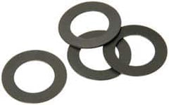 Made in USA - #4 Screw, Nylon Standard Flat Washer - 0.12" ID x 0.22" OD, 0.031" Thick - Caliber Tooling