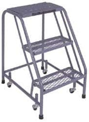 Cotterman - 40" 4 Step Ladder - 350 Lb Capacity, 40" Platform Height, 20" Base Width x 31" Depth, Grip Strut - Caliber Tooling