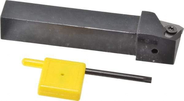 Kennametal - External Thread, Right Hand Cut, 1/2" Shank Width x 1/2" Shank Height Indexable Threading Toolholder - 3-1/4" OAL, LT 16ER Insert Compatibility, LSA Toolholder, Series LT Threading - Caliber Tooling