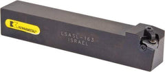 Kennametal - External Thread, Left Hand Cut, 1" Shank Width x 1" Shank Height Indexable Threading Toolholder - 6" OAL, LT 16EL Insert Compatibility, LSA Toolholder, Series LT Threading - Caliber Tooling